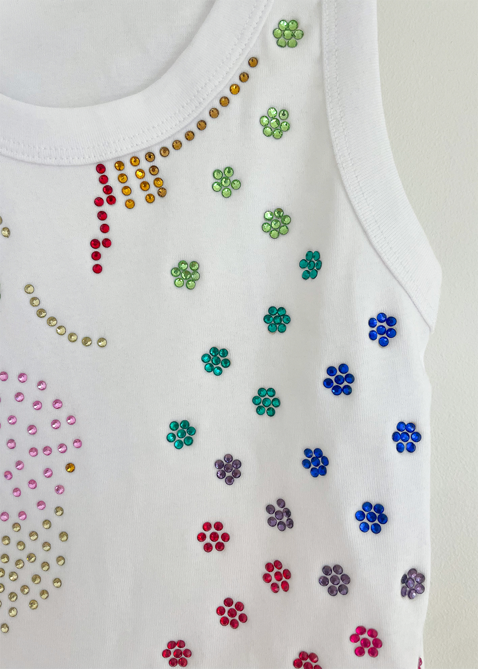 Bedazzled Poppy Pure Tank